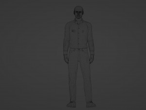 Modern Man 3D Model