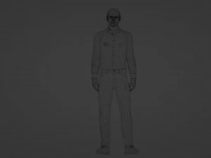 Hombre moderno Modelo 3D