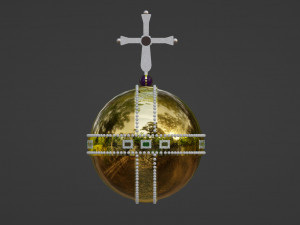 Divine Radiance Grenade 3D Model