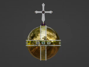 Divine Radiance Grenade 3D Model