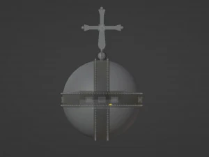 Divine Radiance Grenade 3D Model