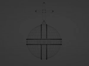 Divine Radiance Grenade 3D Model