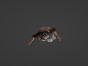 Realistic Sad Granny 3Dモデル