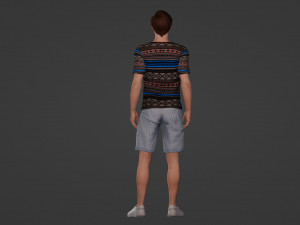 Trendy Teenager 3Dモデル
