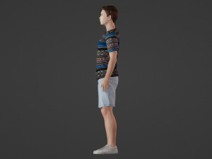 Trendy Teenager 3Dモデル