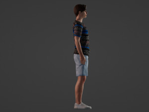 Trendy Teenager 3Dモデル