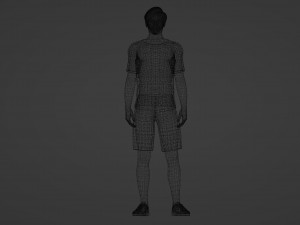 Trendy Teenager 3Dモデル