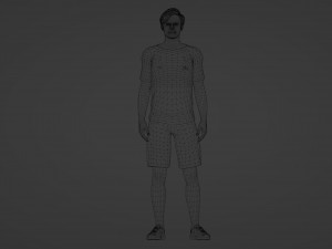 Trendy Teenager 3Dモデル