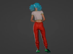 Vivid Teen Reflection 3D Model