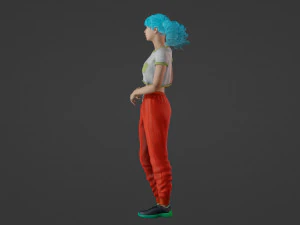 Vivid Teen Reflection 3D Model