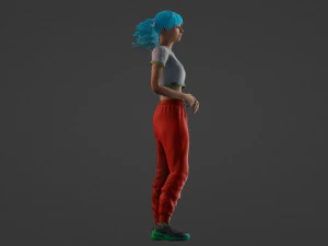 Vivid Teen Reflection 3D Model