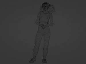 Vivid Teen Reflection 3D Model