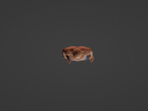 Realistic Elderly Man 3Dモデル