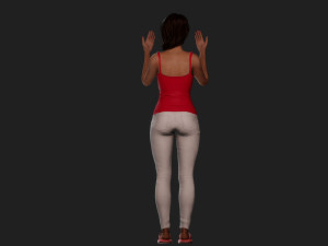 Graceful Chinese Beauty Modèle 3D