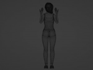 Graceful Chinese Beauty Modèle 3D