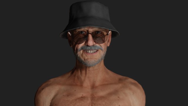 The Gentlemans Grace Modello 3D .c4d .max .obj .3ds .fbx .stl .blend 