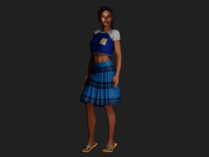 Ocean Breeze Beauty 3D 模型