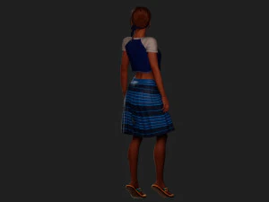 Ocean Breeze Beauty 3D Model