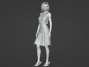 Ocean Breeze Beauty 3D Model