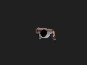 Young College Athlete 3D Модель