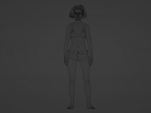 Sofia is a beautiful girl ready for family life Model 3D
