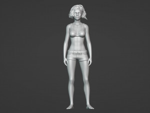 Sofia is a beautiful girl ready for family life Model 3D
