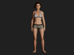 Sofia is a beautiful girl ready for family life Model 3D