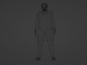 Middle-aged Educator 3D Model