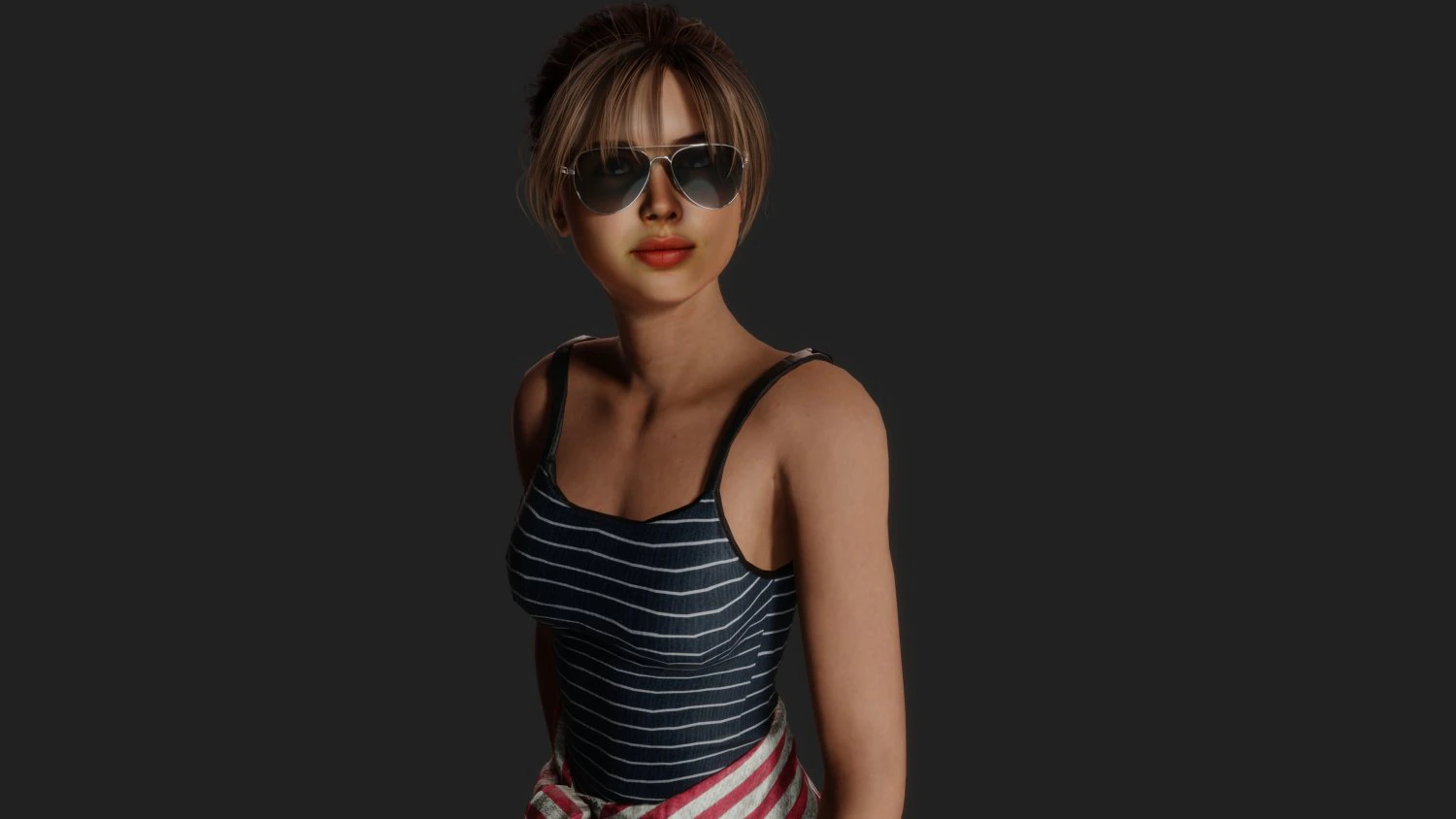 Juventude confiante de Sophia Modelo 3D .c4d .max .obj .3ds .fbx .stl .blend 