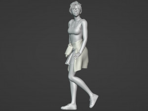 Sophia confident youth Model 3D