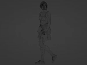 Juventude confiante de Sophia Modelo 3D