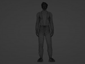 Contemporary Handsome Young Man Modelo 3D