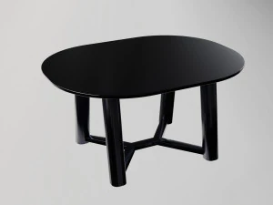 Журнальний столик Ebony Elegance 3D Модель