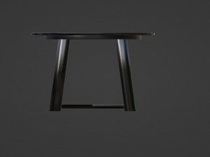The Ebony Elegance Coffee Table 3D 模型