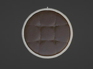 Oreo Cookie Ottoman 3D Model