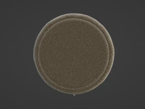 Oreo Cookie Ottoman 3D Model