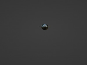 Shiny Silver Pirate Cutlass 3D Model