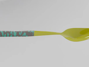 Realistisches 3D-Essl&ouml;ffelmodell 3D Modell