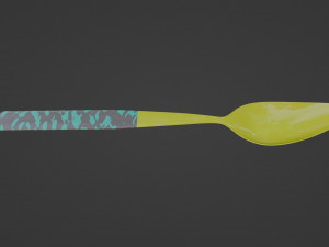Realistic 3D Tablespoon Model 3D मॉडल