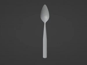 Realistic 3D Tablespoon Model 3D Model