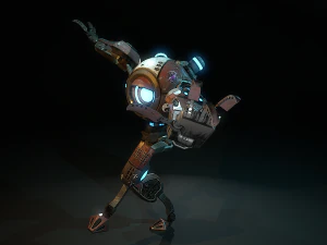 Prototype version of the robot assistant 3D Model