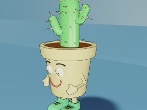 Flower pot 3D 모델