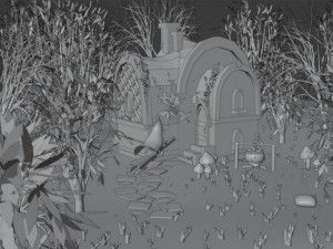 Witch 3D 模型