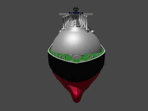 LNG Ship 3D Model