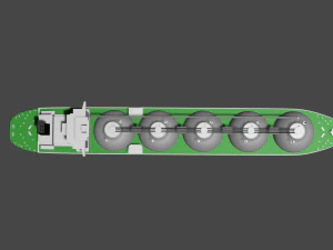 LNG Ship 3D Model