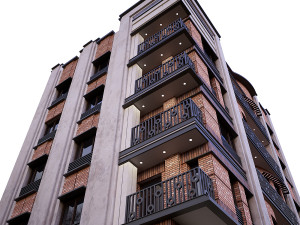 CURVE BUILDING Modèle 3D