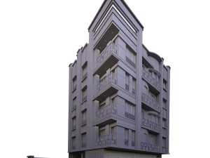 CURVE BUILDING Modèle 3D