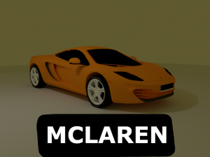 MCLAREN A1 3D Model