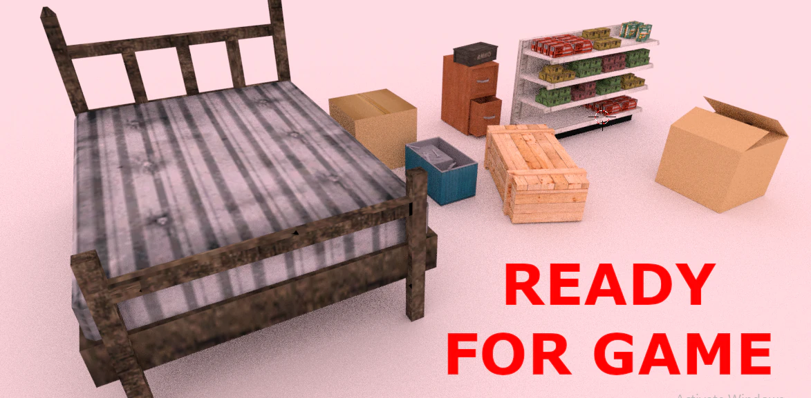 3D Game Assets 3D Model .c4d .max .obj .3ds .fbx .stl .blend 