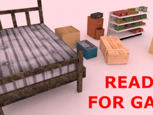 Aset Game 3D Model 3D